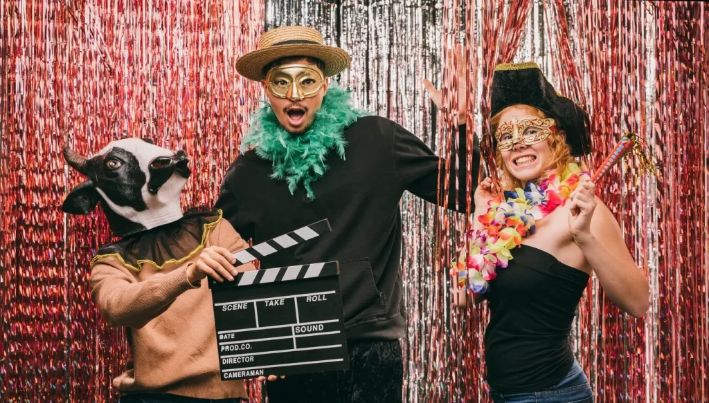 party photo booth